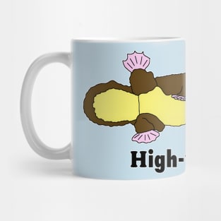 Baby Platypus High Five Mug